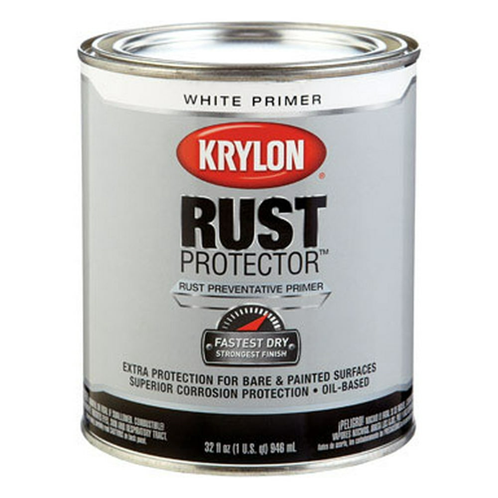 Krylon Rust Protector Smooth White OilBased Alkyd Primer