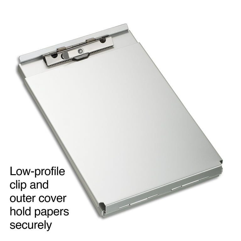 きめめページ Staples Metal Clipboard with Side Loading Storage, Legal