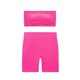 thumbnail image 1 of Conjunto de dos piezas de moda para mujer, cuello redondo, sin mangas, pantalones cortos y blusa lisa., 1 of 1