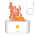 thumbnail image 1 of Flame Humidifiers - 240ml Cool Mist Essential Oil Diffuser  Colorful Changing Light  USB Aroma Diffuser, 1 of 7