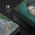 thumbnail image 4 of wall26 Canvas Print Wall Art Portrait of a Lady Gustav Klimt Classic Illustrations Fine Art Decorative Vintage Colorful Historic Multicolor Retro for Living Room, Bedroom, Office - 24"x36", 4 of 5