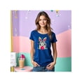 thumbnail image 1 of Playera de Mujer con Conejita Chic – Estampado Divertido y Colorido Color Azul Talla Extra Grande Marca Emil SaEs, 1 of 4