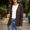 Brown, variant on Women's Lightweight Cardigan,Long Sleeve Open Front Shrug with Pockets,Casual Knit Sweater for Summer Spring Fall Black L