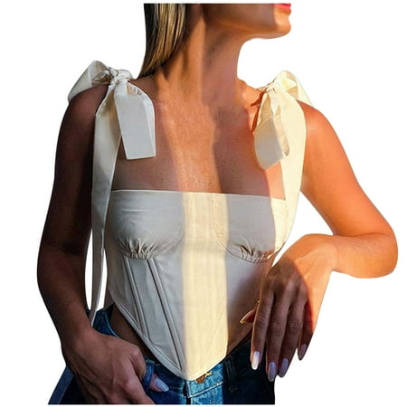 

Qufokar Zip Jacket Women Lightweight Pajama Tops Tops Solid Fashion Sleeveless Bandage Fish Camis Blouse Women Plus Size Tops