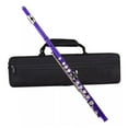 thumbnail image 6 of WHAMVOX Purple Flute for Beginners with 16 Keys C Tuning Portable Cupronickel Instrument for School Band and Music Class 14.5 Inches, 6 of 8