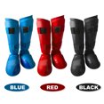 thumbnail image 4 of Shin Guards Instep Leg Protector Gear for Martial Arts Sparring, 4 of 6