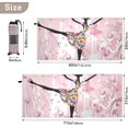 thumbnail image 4 of Ballerina Girl with Flowers Beach Towel 31" x 71", Quick Dry Bath Towel Super Absorbent Lightweight Travel Towel for Beach Yoga Swim Sport Camping Holiday, 4 of 7