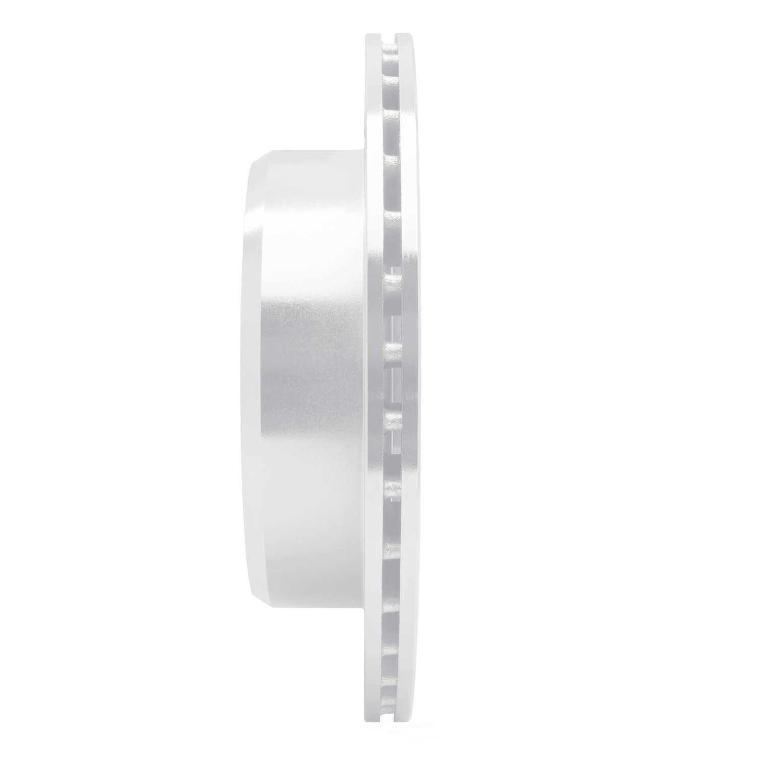 Dynamic Friction Company 631-76014R DFC Brake Rotor - Drilled And Slotted - Silver