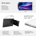thumbnail image 6 of SideTrak Swivel 15.6" Attachable Portable Monitor for Laptop | FDH TFT Laptop Dual Screen | Mac, PC & Chrome Compatible | Swivel Hinge Laptop Screen Extender | USB-C® Port, 6 of 9