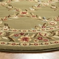 thumbnail image 6 of SAFAVIEH Lyndhurst Marshall Floral Border Area Rug, Green, 5'3" x 5'3" Round, 6 of 8