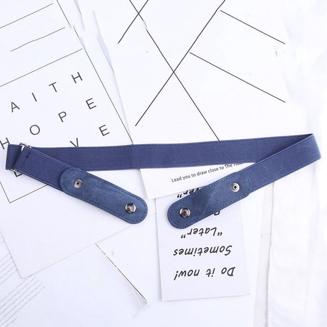 SUTENGDA Women‘s Belt Summer Jeans Versatile Elastic Decorative Belt