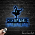 thumbnail image 3 of Handmadetneonsign Boy Hip Hop Medal Hanger, Athlete Metal Sign Wall Decor, House Metal Decor 56365, 3 of 5
