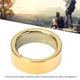 thumbnail image 4 of Anillo Inteligente, IPX8 Impermeable De Acero Inoxidable Recargable Anillo De Salud Inteligente Fitness Health Tracker, Registra Continuamente Frecuencia Cardíaca,, 4 of 7