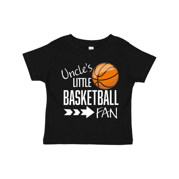 Inktastic Uncle's Little Basketball Fan Boys or Girls Toddler T-Shirt