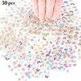thumbnail image 2 of 30 Sheets Butterfly Manicure Stickers Adhesive Fingernail Decals Nail Stickers, 2 of 10