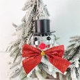 thumbnail image 1 of Fiudx Colgante de Muñeco de Nieve Navideño, Adorno de Espejo Reflectante, Muñeco de Nieve con Capucha Hecho a Mano, Decoración Festiva para Árbol, Acento Festivo Versátil, Idea de Regalo Pensativa, 1, 1 of 6