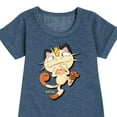 thumbnail image 3 of Pokémon - Meowth Mischevious Laugh - Youth Girls Fleece Dress, 3 of 5