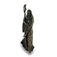 thumbnail image 2 of 11.75 Inch Cold Cast Bronze Color Merlin Figurine Statue Home Decor, 2 of 3