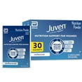 thumbnail image 1 of Juven Bebida de nutrición terapéutica en polvo que incluye péptidos de colágeno, aminoácidos y HMB para favorecer la curación de heridas, sin sabor, 30 paquetes, 1 of 5