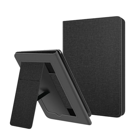 Ayotu Case for Kindle 2019, Hands-Free Stand Cover with Hand Strap for Kindle 10th Gen (Not Fit Kindle Paperwhite), Black
