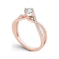 thumbnail image 2 of 1/2 Carat T.W. Diamond 10kt Rose Gold Engagement Ring, 2 of 5