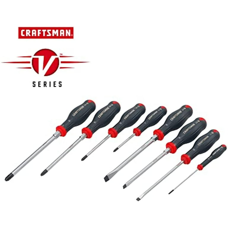 Craftsman V-Series(TM) 8pc Screwdriver Set CMHT65618V - Walmart.com