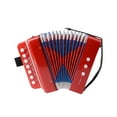 thumbnail image 7 of PPgejGEK Children's Hexagonal Accordion Pushbutton Accordion 10 Keys with Shoulder Strap Pull Accordion Musical Instrument Beginner for Adults and 3+ Years Kids up to 45% off, 7 of 7
