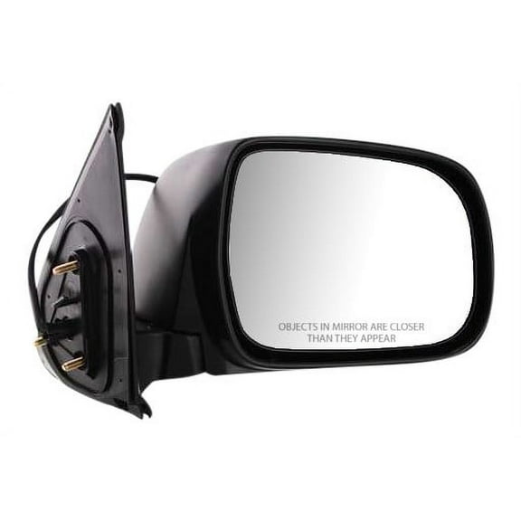 MIRROR Compatible For 2005-2011 Toyota Tacoma Right Passenger Power Glass Textured Black