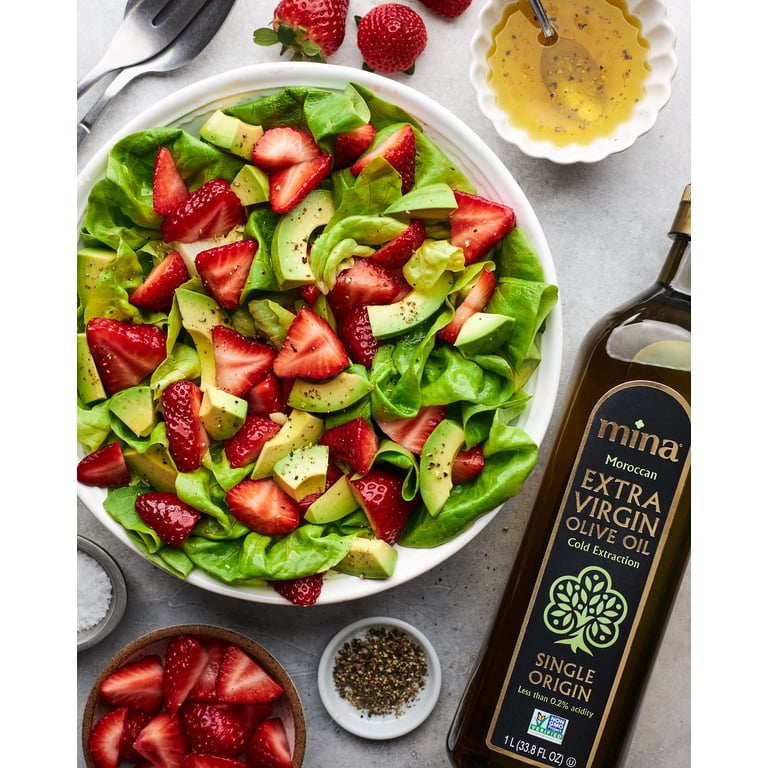 Mina, Moroccan Extra Virgin Olive Oil, 33.8 fl oz, High Polyphenol