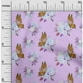 thumbnail image 1 of oneOone Viscose Chiffon Light Purple Fabric Florals Sewing Fabric By The Yard Printed Diy Clothing Sewing Supplies 42 Inch Wide-PAE, 1 of 4