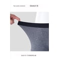 thumbnail image 3 of YAZI  Men's 5 -Pack Boxer Briefs Cotton Spandex Stretchy Soft Tag Free Comfy Underwear, 3 of 7