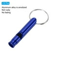 thumbnail image 3 of Uxcell Survival Whistle, 12 Pack Loud Sound Safety Whistle for Camping Hiking, Blue, 3 of 6