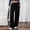 (Fashion 34)Black, variant on Women's Corduroy Straight Leg Pants Soft Chenille Winter Trousers with Pockets Warm Lounge Pants for Fall Winter