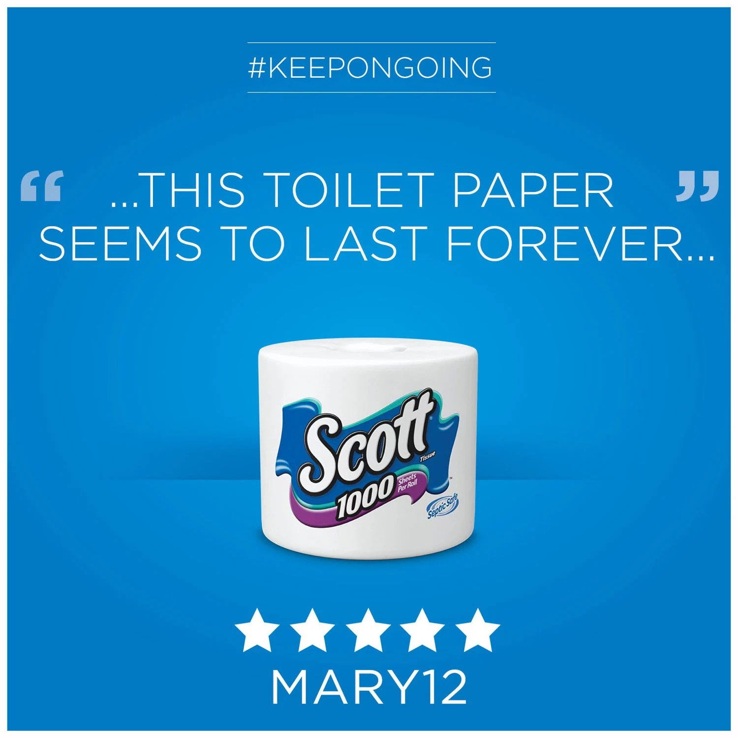 Scott 1100 Unscented Bath Tissue Bonus Pack 1-Ply 36 Rolls