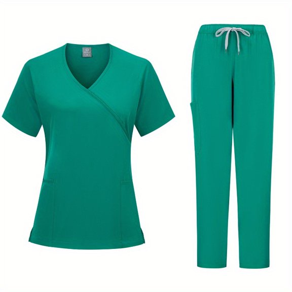 Specially Designed for Female Pet Doctors To Create Antibacterial Scrub Medical Work Clothes Comfortable and Breathable Scrub