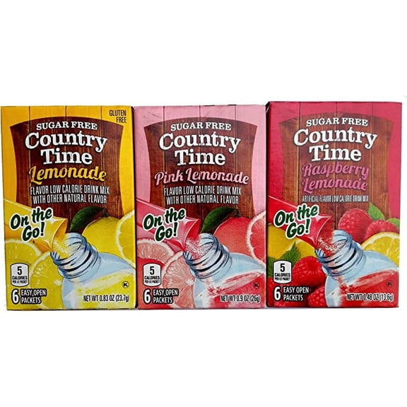 Country Time Lemonade Singles To Go