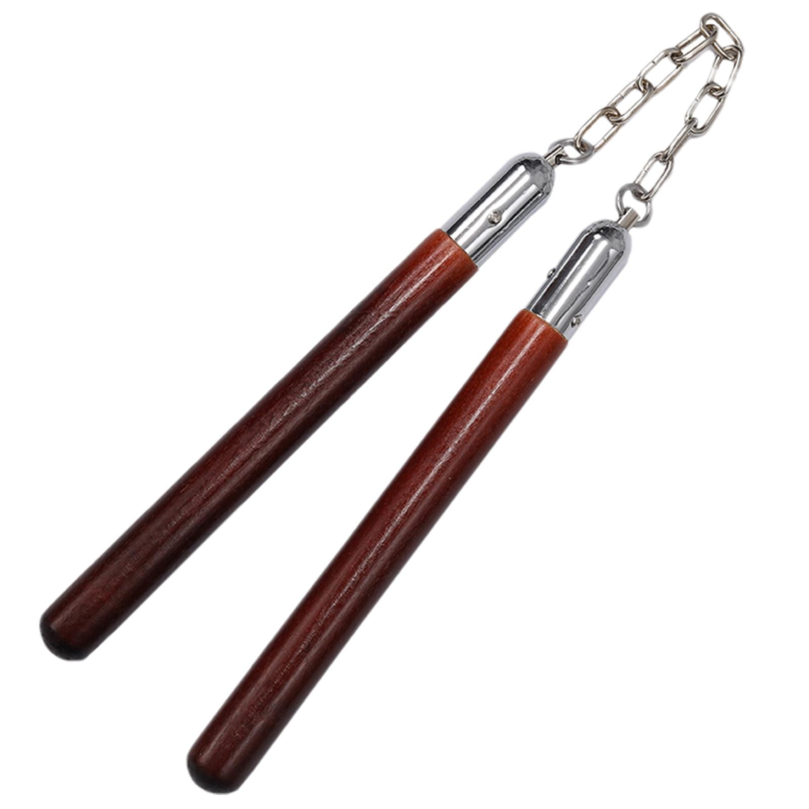Alloy and Woods Nunchakus Martial Arts Model Toys Action Figure