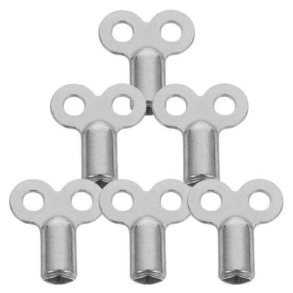 Raindrops 6 Pcs Radiator Air Bleeder Valve Key Exhaust Heating Plumbing