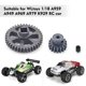 thumbnail image 2 of Engranaje principal diferencial 38t Motor Gear 17t para Wltoys 1/18 A959 A949 A969 A979 K929 Rc coche mejora piezas accesorios-- Computadora Computadora Computadora portátil, 2 of 5