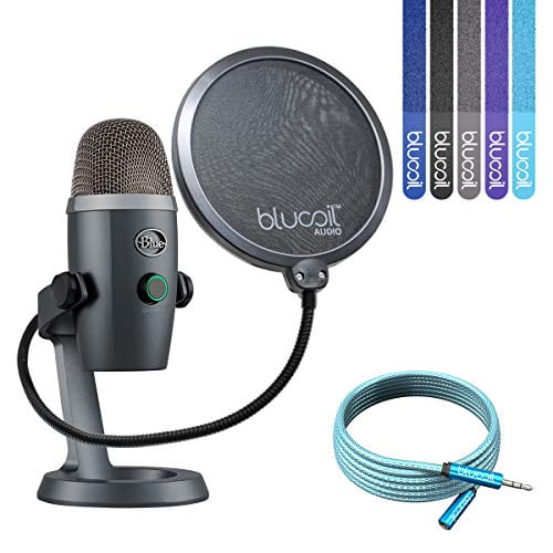 Blue Microphones Yeti Nano USB Mic for VoIP Conference, Podcasting