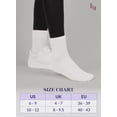 thumbnail image 7 of Hugh Ugoli Diabetic Ankle Socks, Foot Neuropathy, Heel Fitting, Loose Fit, Seamless Toe, Wide Stretchy, 7 of 7