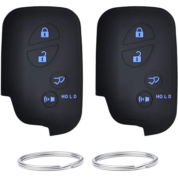 REPROTECTING Silicone Rubber Key Fob Cover Compatible with 2005-2017 Lexus CT200h ES350 GS300 GS350 GS430 GS450h GS460
