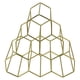 thumbnail image 5 of Porta Botellas de Metal, Botellero Vertical con Seis Espacios Hexagonales, Organizador de Botellas Diseño Minimalista, Color Dorado, 5 of 7
