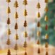thumbnail image 4 of Adornos navideños, mini banderines colgantes, adornos para árboles de Navidad, escenas de interior, adornos para escaparates y fiestas., 4 of 6