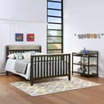 thumbnail image 6 of Suite Bebe Hayes Wood Full Bed Conversion Kit, Coffee/Weathered Stone Finish, 6 of 7