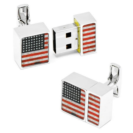 Cufflinks Inc 4GB USA Flag USB Flash Drive Cufflinks