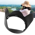 thumbnail image 3 of Reversible Lens Hood, Lens Hood Shade Light In Weight Prevent Reflection  for Photographers for Lens Accessories for Camera Lens Assist for Photography Tools, 3 of 8