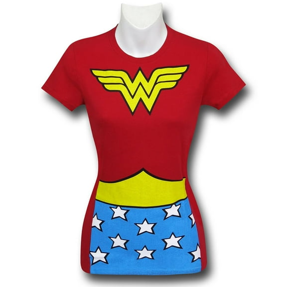 Wonder Woman Symbol Women's Costume T-Shirt-Fitted XLarge