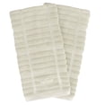 thumbnail image 3 of All-Clad Solid Cotton Kitchen Towels, 2-Pack, Almond, 3 of 5