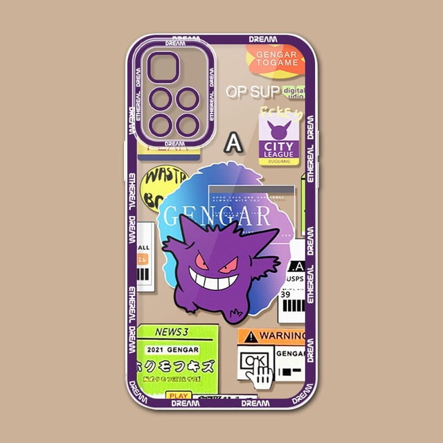 Funda de silicona suave de Pokémon para Samsung Galaxy, funda transparente para Samsung Galaxy S22 Ultra S21 FE S20 S10 Plus Note 20 10 Pro A32 A52S A52 A72 A13 A23